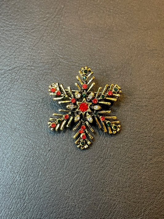 Pregadeira Floco Natal