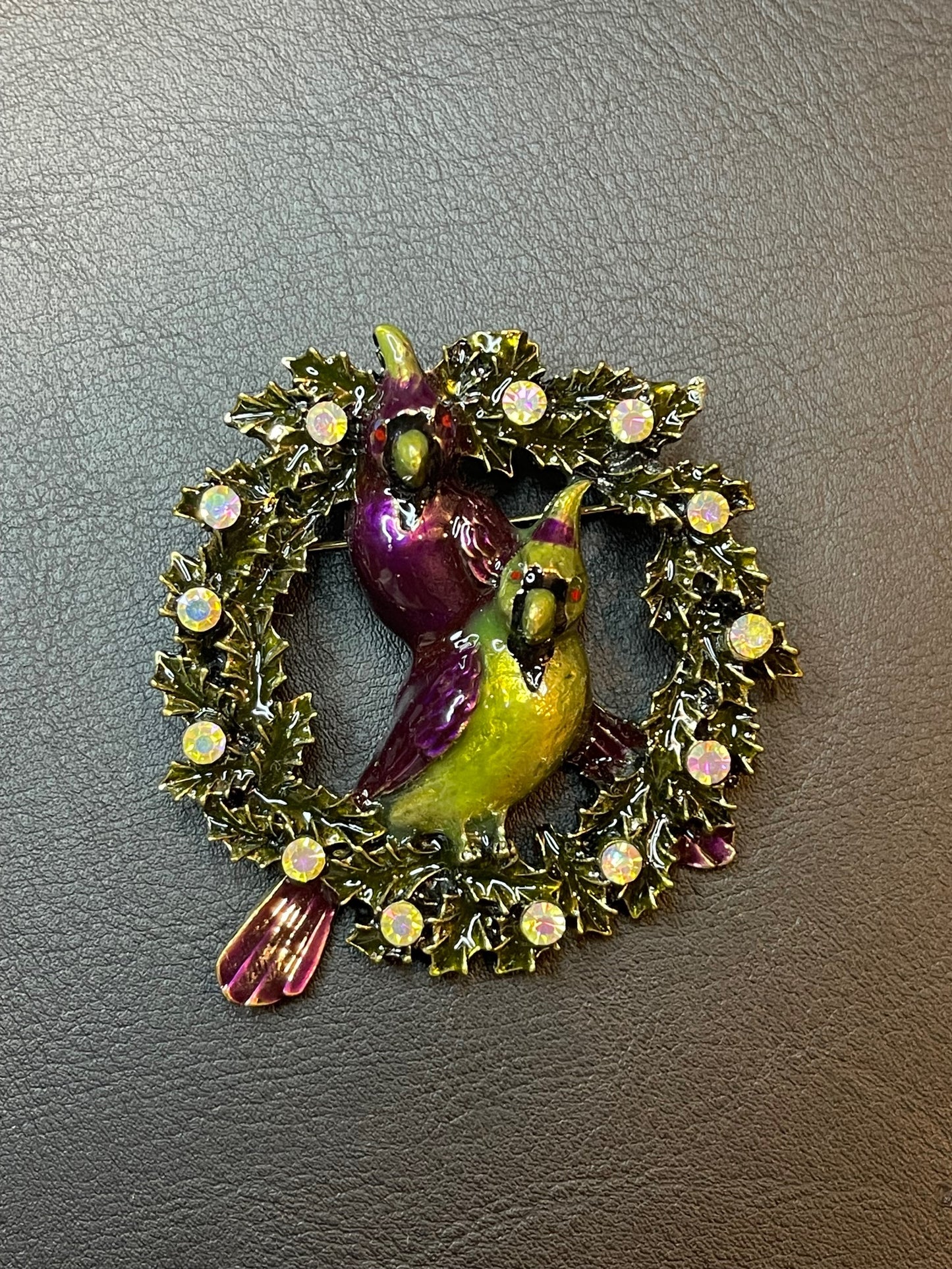 Pregadeira Grinalda Red Bird Natal