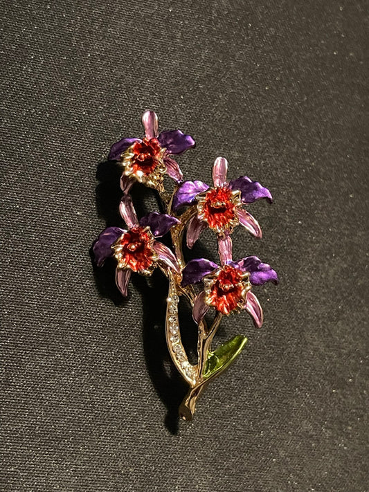 Pregadeira Orquideas