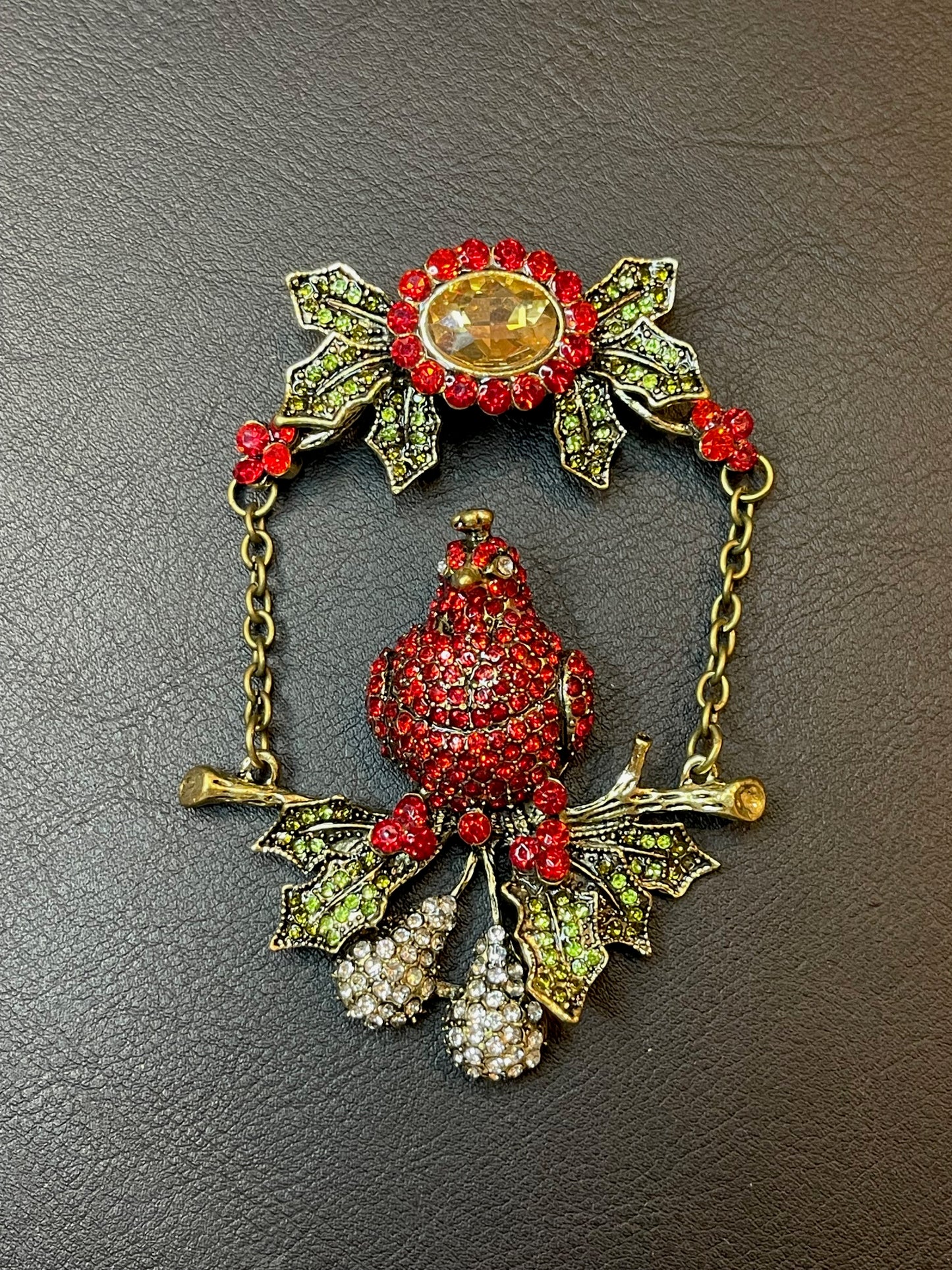 Pregadeira Red Bird Natal